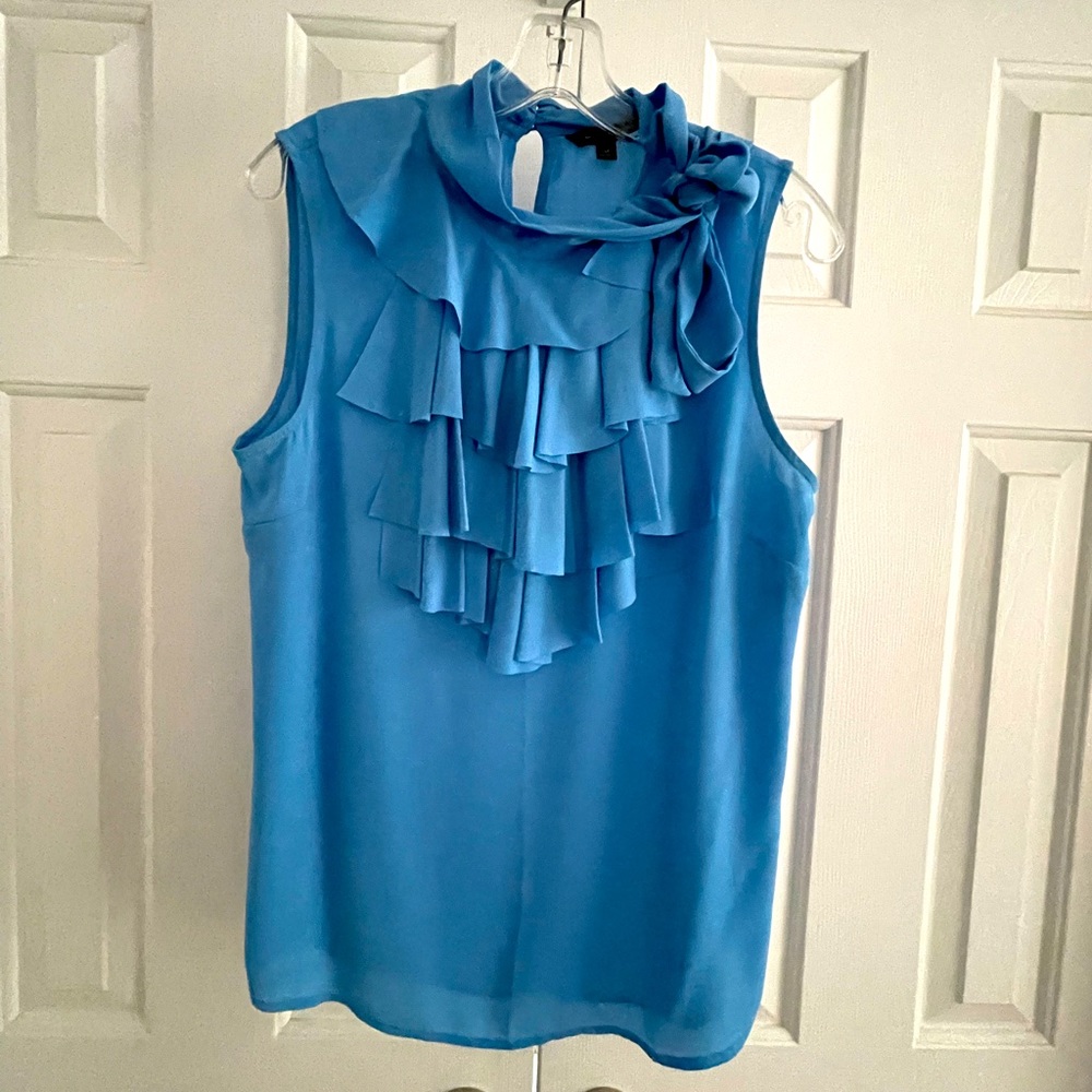 Banana Republic ruffled blouse